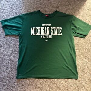 Nike Michigan State Green Men's Shirt